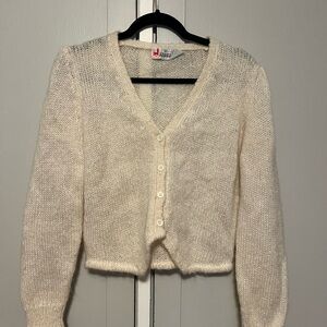 Vintage Cream Cardigan